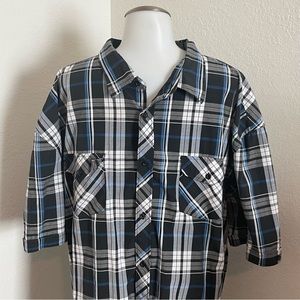 9K Clothing Co Men’s Plus Size Button Down Shirt
